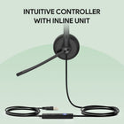 Yealink - Casque UH34 Double Teams - Casque pour téléphone et ordinateur - Certifié Microsoft Teams  - Noir-Connectivité USB pour les téléphones IP Yealink, y compris les séries T3/T4