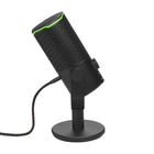 JBL - Quantum Stream Studio-VU-mètre à éclairage RVB - Gardez facilement un œil sur votre volume grâce au VU-mètre à éclairage RVB qui entoure le bouton de commande et mesure le volume en temps réel. On ne vous entend pas ? Essayez d’augmenter le gain. Vous êtes dans le rouge ? Vos auditeurs pourraient entendre des coupures et des distorsions, alors allez-y mollo