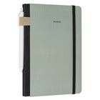 Gry Mattr - Cahier de notes contrastant avec stylo - vert-Porte-stylo et stylo à pointe de 1,0 mm inclus