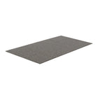 Edgewood Tapis Tundra grattoir extérieur robuste - 6' 10" x 6' - charbon avec bordures noires-Fini avec une bordure noire Ultraflex biseautée sur tous les côtés