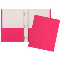 Staples - Portfolio à deux pochettes et à pinces - rose-Portofolio à deux pochettes et pinces, rose