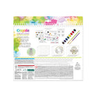 Crayola - Ensemble d'aquarelles Creations Colour Theory-THÉORIE DES COULEURS : Utilise le guide inclus pour apprendre la théorie des couleurs et les différentes techniques de peinture afin de créer des chefs-d'oeuvre uniques à l'aquarelle!