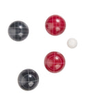 Triumph - Ensemble De Pétanques Résine - 100 mm - Rouge/Bleu -TRANSPORT ET RANGEMENT FACILES : Transportez les pièces du jeu dans le sac de transport inclus pour un rangement facile