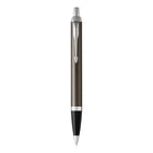 Parker − Stylo à bille IM − noir espresso − pointe moyenne − encre bleue-La pointe à bille actionnée en un clic et l’encre Quinkflow fiable livrent des lignes lisses, uniformes partout où vous écrivez