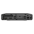 HP - Ordinateur de bureau EliteDesk 800 G5 Mini remis à neuf - Intel Core i7-8700T - SSD 256 Go - RAM 16 Go - Windows 11 Pro-Stockage sur disque dur/SDD: Disque SSD de 256 Go