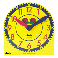Carson Dellosa - Horloge JudyMD à code de couleurs - maternelle à 3e année-Groupe d’âge et niveau : Enfants de 5 à 8 ans, de la maternelle à la 3e année