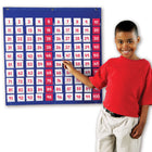Learning Resources - Tableau à 100 pochettes-Groupe d’âge et niveau : Enfants de 5 à 10 ans, 1re secondaire