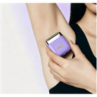 Yoose - Rasoir électrique portable rotatif Nano - Violet-Épilation multifonctionnelle : Appareil polyvalent adapté au visage, aux jambes et à la tonte précise du bikini grâce à ses têtes interchangeables