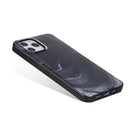 General Supply Goods + Co - Étui Protecteur pour iPhone 12/12 Pro Hybride - Noir Marbré-Noir