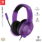 Turtle Beach - Casque de jeu filaire Airlite Fit pour Nintendo Switch – Violet-Conception légère supérieure - La conception très légère de ce casque garantit un confort maximal, vous permettant de jouer pendant des heures sans ressentir d'inconfort. Sa structure ergonomique assure un maintien sûr, ce qui le rend idéal pour les longues sessions de jeu, afin que vous puissiez vous concentrer sur le jeu sans distraction ni tension au niveau de la tête, du cou et des oreilles