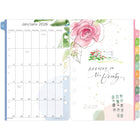 Day-Timer - Recharge datee Kathy Davis 2026 2 pages/semaine de bureau - 8 1/2 po H x 5 1/2 po l - bilingue-Oeuvre colouree avec des citations inspirantes pour la motivation de rester organise toute l'annee