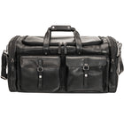 Mancini - Gros sac de voyage Buffalo - 23po x 10po x 10.25po - Noir-Grand compartiment zippé