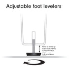 Hudson&Canal - Meuble TV Tillman pour téléviseurs jusqu'à 75" - Alder Brown-Nettoyer avec un chiffon doux et sec, sans produits chimiques agressifs ni produits de nettoyage abrasifs