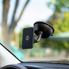 Mighty Mount - Simpl Touch 2.0 - Support magnétique pour tableau de bord et pare-brise à 360°-Charme magnétique : retenu par le charme de 6 aimants en néodyme – un charme pour une position sûre et durable !