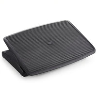 ShoppingAll - Repose-pieds de bureau ergonomique sous le bureau, angle réglable - noir-Dispose d'une conception réglable qui s'incline de 0 à 30 degrés, vous permettant de trouver facilement l'angle le plus confortable pour étirer vos chevilles et détendre vos jambes pendant que vous travaillez.