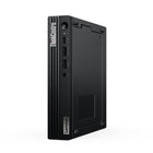 Lenovo - Ordinateur de bureau ThinkCentre M90q Gen 5 - Intel Core i7-14700 - Graphiques UHD 770 - SSD 512 Go - 32 Go de RAM - Winddows 11 Pro - Noir-Économisez de l’espace en utilisant le support inclus pour placer le ThinkCentre M90q Gen 5 verticalement
