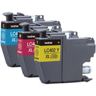 Brother - LC402 INKvestment Tank Ensemble de cartouches d'encre couleur à haut rendement authentique-Les multipacks vous font gagner du temps et de l'argent par rapport à l'achat d'une seule cartouche