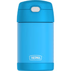 Thermos - Pot alimentaire avec cuillère Thermos FUNtainer, 470 ml, bleu électrique-Technologie d’isolation sous vide ThermosMC offrant une rétention maximale de la température