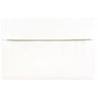  JAM Paper Enveloppes d'invitation A10 doublées d'aluminium - 6 x 9,5 po - Blanc avec feuille d'argent - paquet de 25-Quantité : 25/paquet, Mail pour impressionner