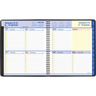 AT-A-GLANCE - Cahier de rendez-vous hebdomadaire/mensuel QuickNotes 2025 - 9 7/8 po H x 8 po l - Noir - Bilingue-Format des pages : 9 7/8 po H x 8 po l