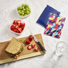 Fit + Fresh - Sachets réfrigérants cool coolers multicolore - paquet de 2-Nylon robuste et résistant aux déchirures, pour protéger votre sac à lunch ou glacière de la condensation