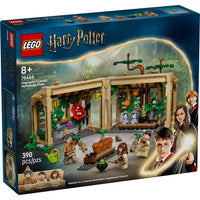 LEGO - Harry Potter Le Château de Poudlard : le Cours de Botanique, Cadeau de Sorcier -Ensemble de jeu de classe LEGO Harry Potter™ pour les enfants - Laissez de jeunes sorciers, sorcières et Moldus jouer le rôle d’élèves apprenant à cultiver des plantes magiques lors d’un cours de botanique au château de Poudlard