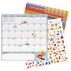 DateWorks - 2026 Calendrier Mural Magnétique Familial 16 Mois - 12 po x 12 po - Anglais -7