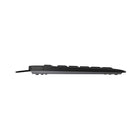 Cherry - Stream Keyboard TKL Clavier USB filaire TKL - Noir-Amélioration de la posture ergonomique des épaules (grâce à la distance plus courte entre le clavier et la souris)