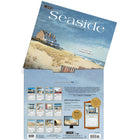 Lang - 2026 Bord De Mer Calendrier Mural Deluxe Mensuel - 30,5 cm l x 30,5 cm H - Anglais-Format du calendrier : 34,0 cm L x 61,0 cm H (ouvert)