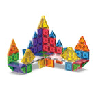 MAGNA-TILES - mircoMAGS Ensemble de construction magnétique de luxe de 70 pièces-Sécurité Garantie: Toutes les pièces MAGNA-TILES sont construites pour résister à d'innombrables heures de jeu. Notre treillis de signature empêche la fissuration, tandis que les rivets de fixation gardent les aimants sûrs et sécurisés.