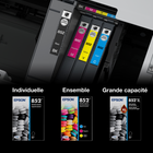 Epson - Cartouche d'encre DURABrite Ultra T852 - capacité standard - Couleur - Paquet de 3-Modèles compatibles: WF-5930, WF-5938
