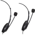 Audio-Technica - ATH-101USB Casque USB à une oreille - Noir-Les écouteurs non isolants garantissent des conversations au son naturel et une respirabilité supérieure pour un confort prolongé toute la journée
