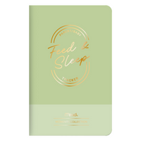 Mead - Moments Carnet de poche Alimentation et sommeil - 3 1/2 po X 5 1/2 po - 48 pages-Suivez l’essentiel au quotidien, en toute simplicité. Consignez les boires, le sommeil, les changements de couche et les notes afin d’observer les routines et les tendances au fil du temps.