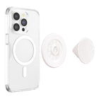 PopSockets - PopGrip pour MagSafe Rond avec Anneau Adaptateur - Horchata-Aimants 50 % plus puissants*