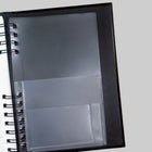 Brownline - 2026 Agenda quotidien CoilPro avec couverture rigide et reliure spirale double - 8 po x 5 po - Noir - Anglais-50 % de papier recyclé post-consommation
