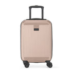 Bugatti - Singapore Bagage à main rigide - Rose métallisé-Fabriqué à partir d'un mélange durable d'ABS et de composite de polycarbonate, parfait pour les voyageurs recherchant à la fois style et fonctionnalité