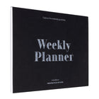 Gry Mattr - Agenda hebdomadaire - 7 x 8-3/4 po - noir - anglais-Fabriqué de papier recyclé certifié FSC
