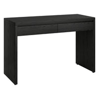 Hudson&Canal - Bureau Ashcroft 48'' - Grain noir-Un design contemporain moderne pour votre bureau à domicile, votre coin cuisine, votre bureau et plus encore