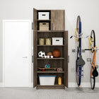 Prepac - Armoire murale Elite empilable 32 po - Gris dérivé-Livré prêt à assembler, comprend un livret d'instructions pour un assemblage facile et bénéficie d'une garantie limitée du fabricant de 5 ans sur les pièces