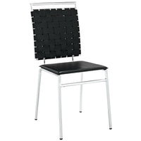 Modway - Fuse Restauration Fauteuil d’appoint - Noir-Chaise à manger latérale moderne