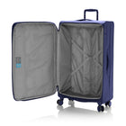 Heys - Valise Xero Elite 2.0 31" - Bleu-Poignée de transport supérieure, poignée de transport latérale et poignée inférieure rembourrées douces au toucher
