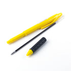 RSVP ,Stylo rétractable avec couleur jaune sécuritaire, Encre noire-Bien équilibré, ce stylo durable est un choix populaire.