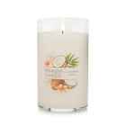 Yankee Candle - Coconut Beach Signature Bougie pilier moyenne - 14 oz-Mèche en coton et mélange de cire de soja de qualité supérieure