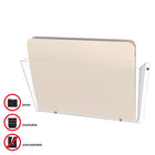 Staples - Classeur mural  - format lettre - transparent-Comprend les fixations de montage