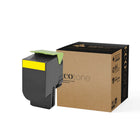 Ecotone - 70C1HY0 Remanufacturés Toner Cartridge - Jaune-Catégorie : Toner