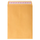 Jam Paper - Enveloppes haut de gamme Open End avec fermeture adhésive, 9 po H x 12 po l, Kraft Manille brun, Paquet de 100-Couleur : Kraft Manille marron