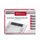 BIOS Living - Pèse-personne numérique haut de gamme-lb / kg / st commutable