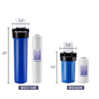 iSpring - WDS80K filtre à eau antitartre pour toute la maison - 4,5 po de diamètre x 10 po de hauteur-Prévoyez la corrosion et la prolifération biologique dans vos tuyaux. Notre média filtrant de qualité supérieure inhibe la corrosion, particulièrement sur le fer, l'acier, le métal galvanisé, le cuivre et le plomb, en enrobant la surface de vos canalisations. Il sert de couche protectrice qui rend la formation de film biologique plus difficile. Ce revêtement aide également à stabiliser le chlore, puisque le