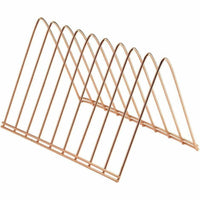 Officemate - Trieur de dossiers triangulaire - Or rose-Le trieur de fichiers de bureau offre des solutions de stockage et d'organisation pratiques et pratiques qui s'adaptent à votre espace