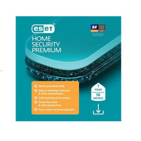 ESET - Home Security Premium - 10 utilisateurs - abonnement d’un an-Ce logiciel offre une protection multicouche qui gère vos mots de passe, chiffre les données sensibles, sécurise les transactions en ligne, et bien plus encore